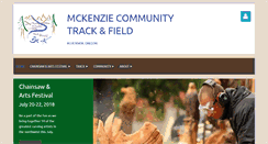 Desktop Screenshot of mckenzietrack.com
