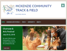 Tablet Screenshot of mckenzietrack.com